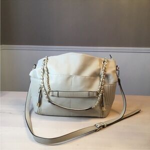 Steve Madden Cream Women's Large purse EUC